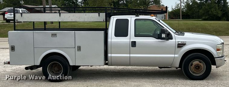 image for item EK3423 2010 Ford F350 Super Duty XLT SuperCab utility bed pickup truck