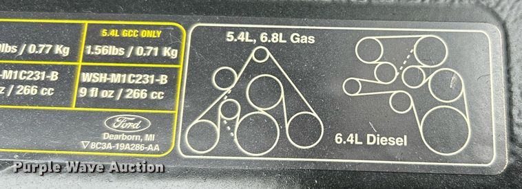 image for item EK3423 2010 Ford F350 Super Duty XLT SuperCab utility bed pickup truck