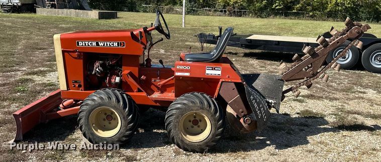 image for item EN0038 1978 Ditch witch  2200 trencher