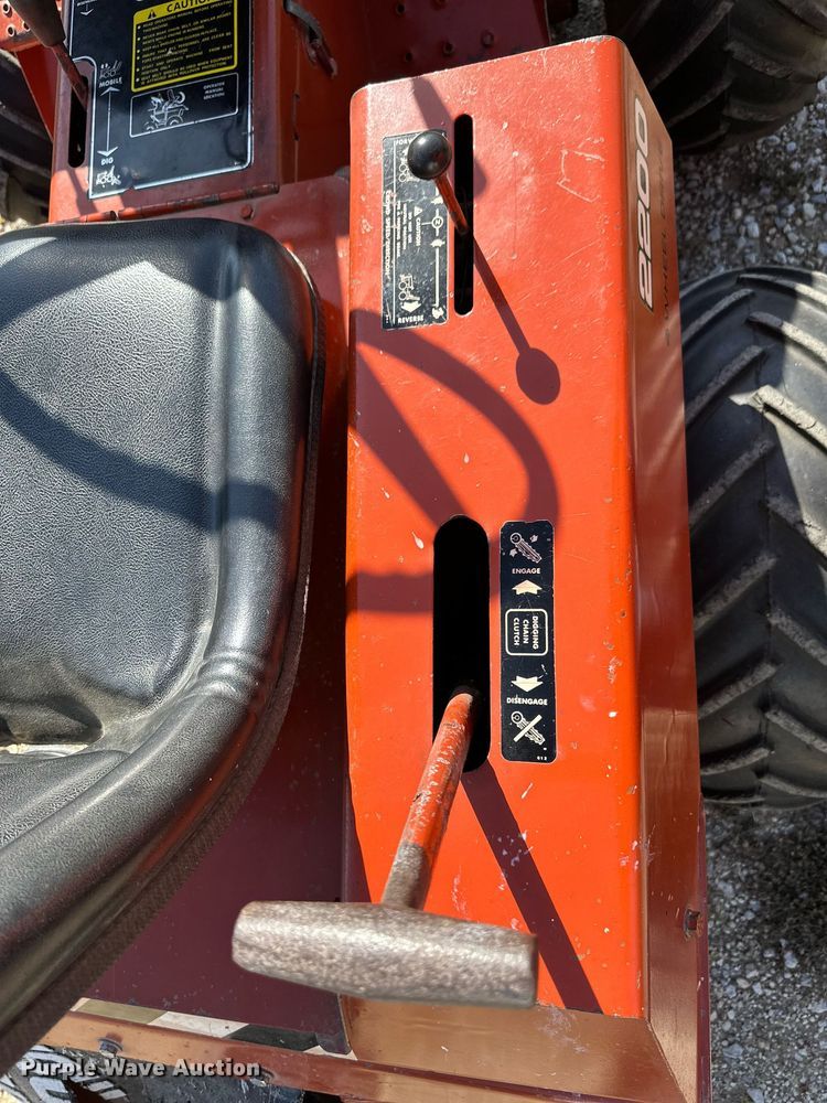 image for item EN0038 1978 Ditch witch  2200 trencher