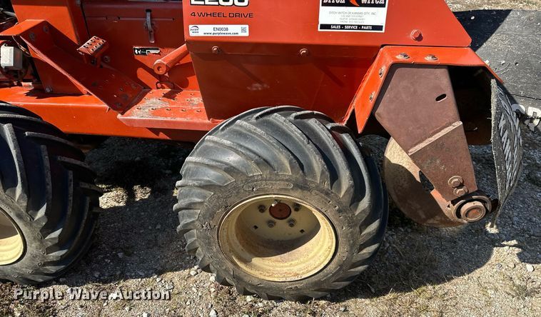 image for item EN0038 1978 Ditch witch  2200 trencher