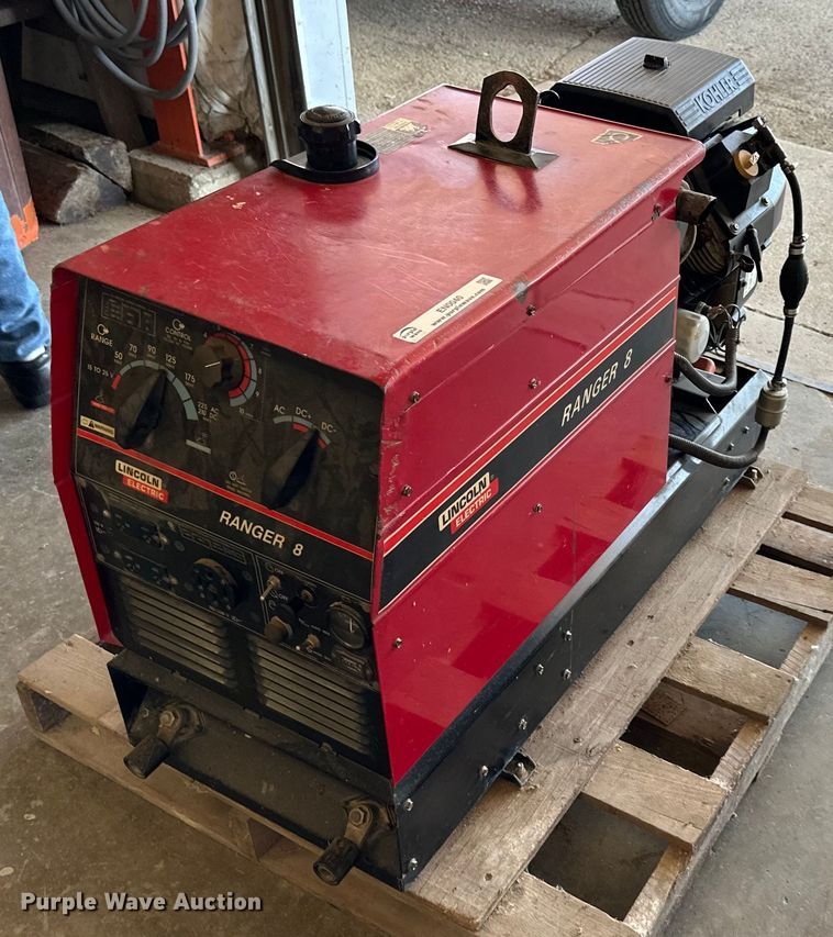image for item EN0040 Lincoln eclectic  Ranger 8 welder