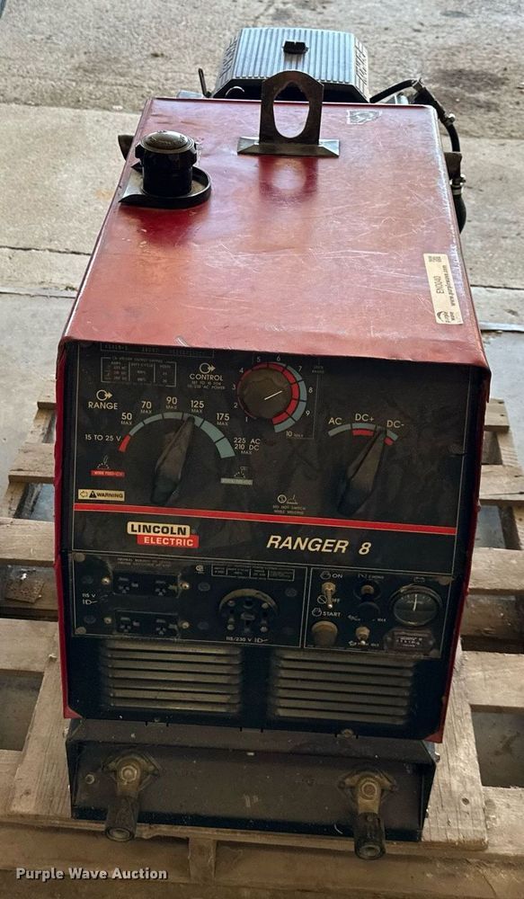 image for item EN0040 Lincoln eclectic  Ranger 8 welder