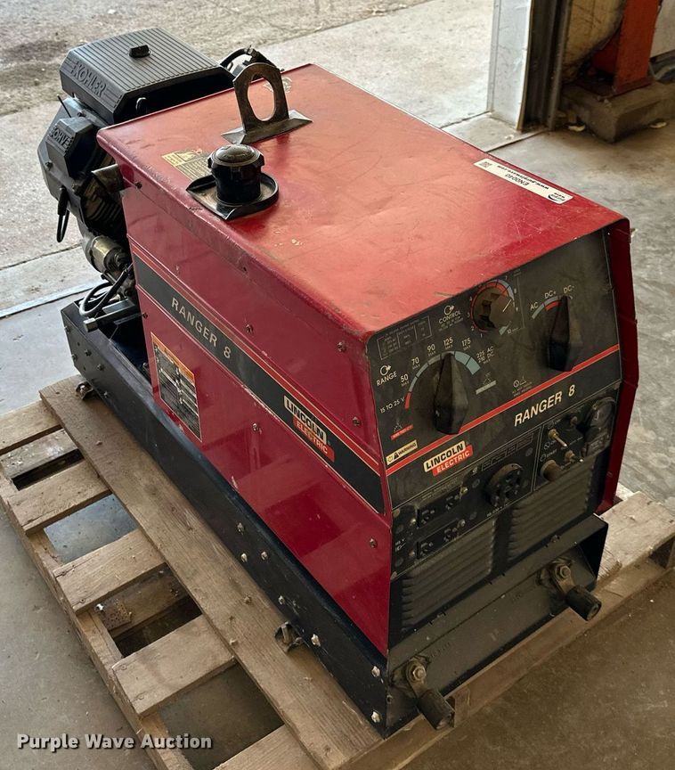 image for item EN0040 Lincoln eclectic  Ranger 8 welder