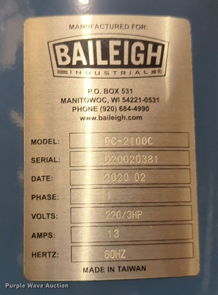 image for item EQ2038 2019 Baileigh WR105V-ATC CNC router table 