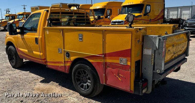 image for item EQ2217 2015 Ford F350 Super Duty utility bed pickup truck