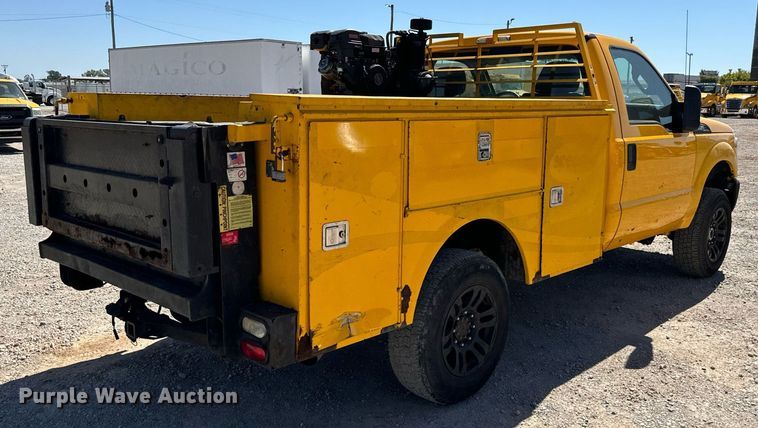 image for item EQ2219 2015 Ford F350 Super Duty utility bed pickup truck