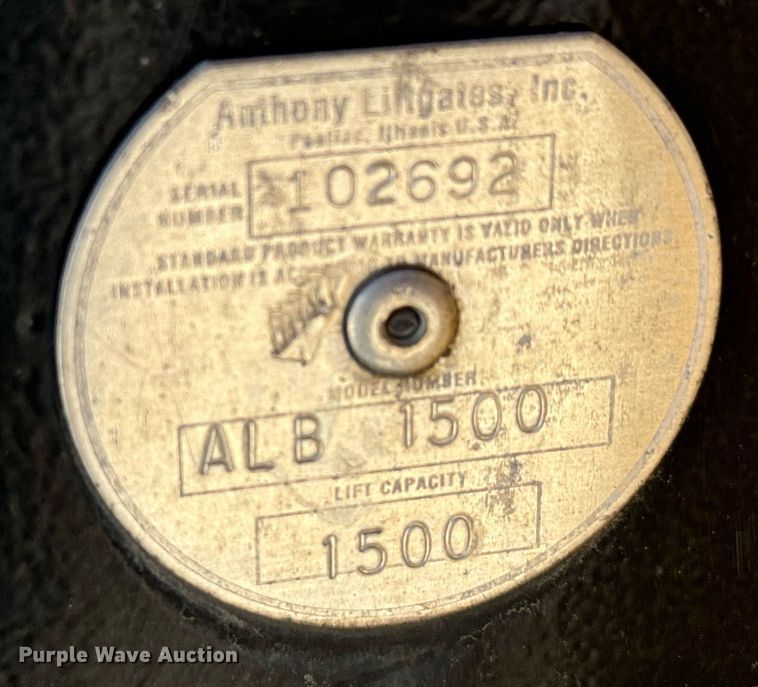 image for item EQ2226 2015 Ford F350 Super Duty utility bed pickup truck