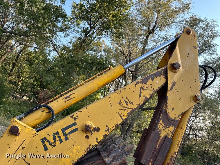 image for item ER8038 1971 Massey Ferguson MF54 backhoe