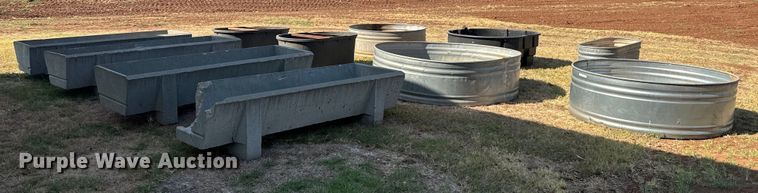 image for item IE9113 Livestock feed and water troughs