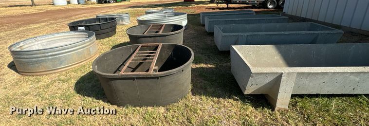 image for item IE9113 Livestock feed and water troughs