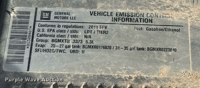 image for item IE9128 2011 Chevrolet  Silverado 1500 Crew Cab pickup truck