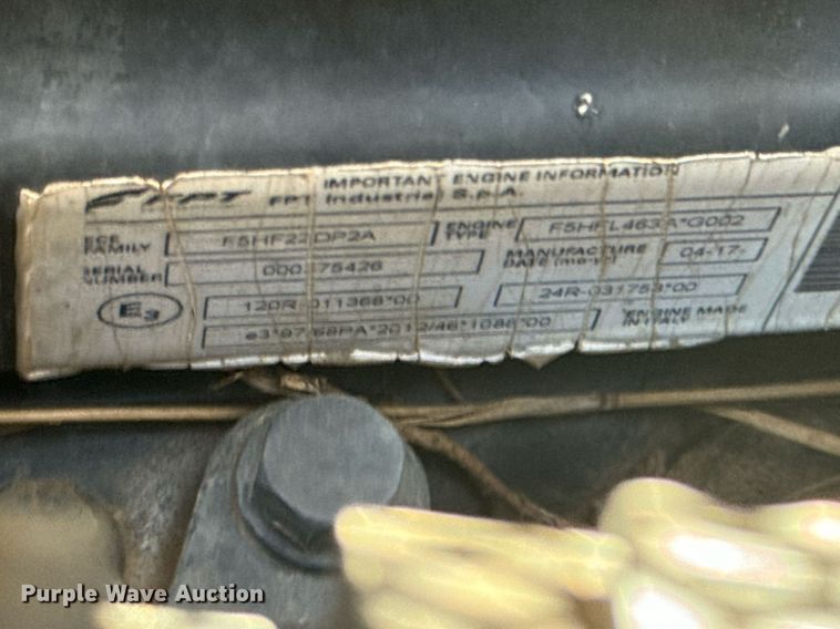 image for item IE9146 2017 New Holland C232 tracked skid steer loader