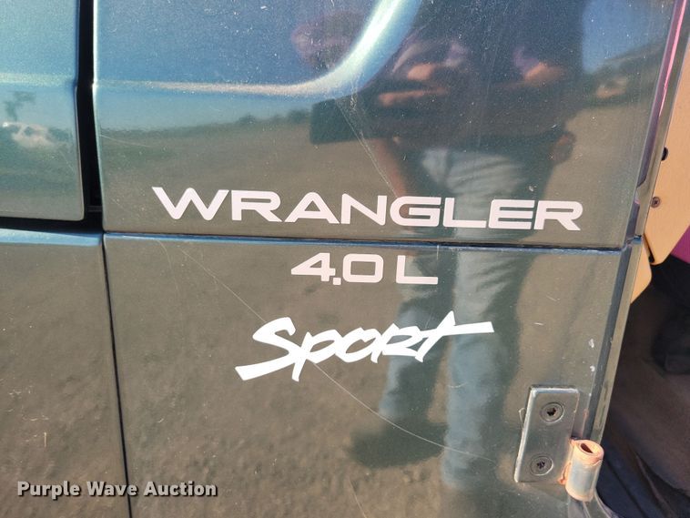 image for item JO9388 1997 Jeep Wrangler SUV