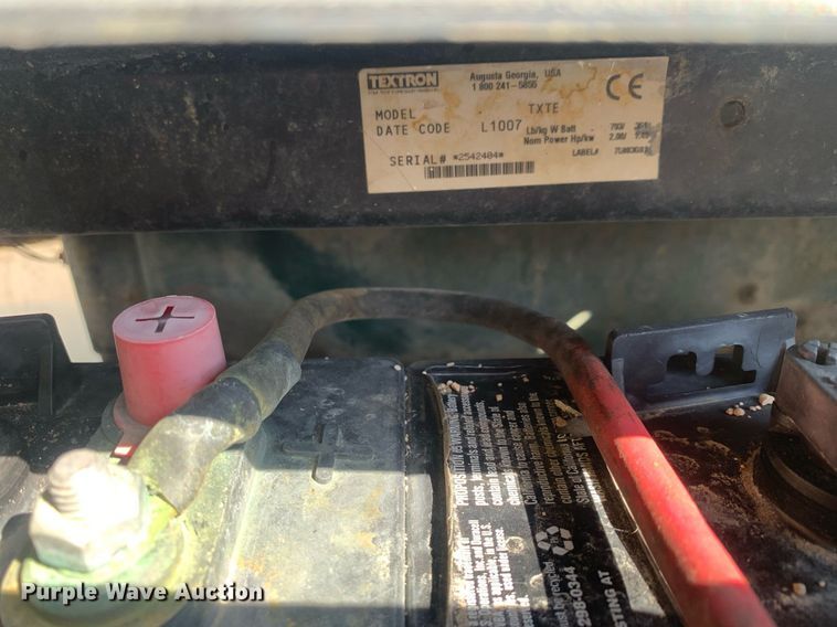 image for item JT9689 2007 EZGO TXT golf cart