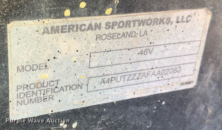 image for item JT9690 2013 Land Master LM48 utility vehicle