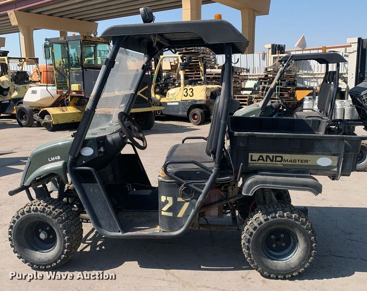 image for item JT9695 2012 Land Master LM48 utility vehicle