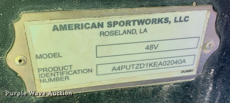 image for item JT9695 2012 Land Master LM48 utility vehicle