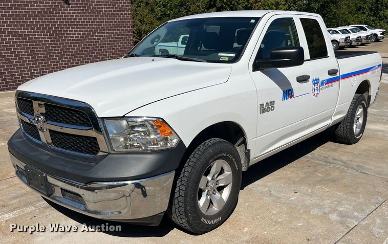 image for item LC9249 2014 Dodge Ram 1500 Quad Cab pickup truck