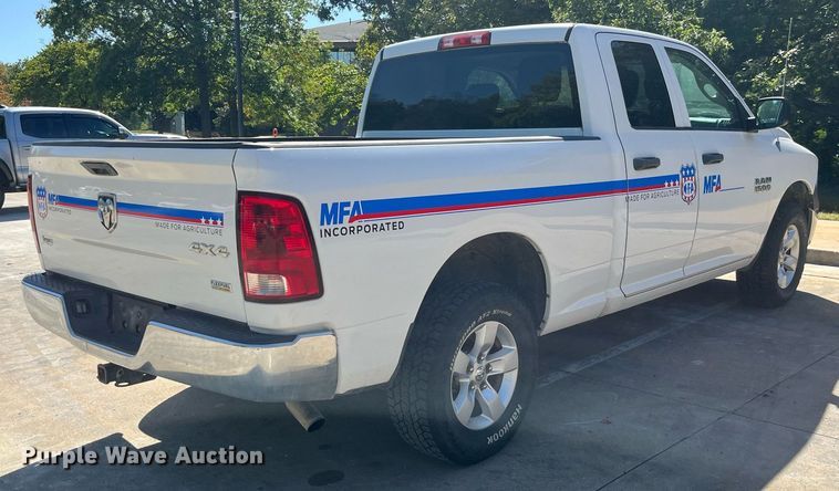 image for item LC9249 2014 Dodge Ram 1500 Quad Cab pickup truck