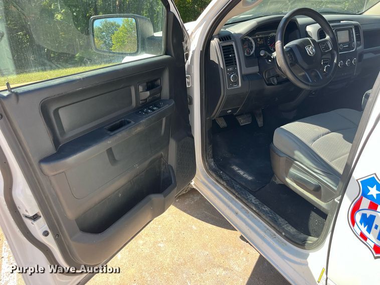 image for item LC9249 2014 Dodge Ram 1500 Quad Cab pickup truck