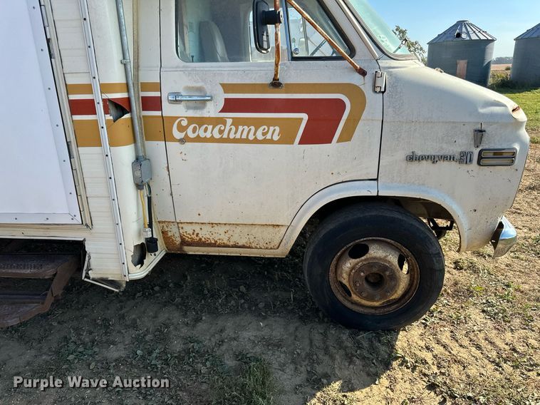 image for item LR9500 1976 Coachmen Chevy Van 30 RV