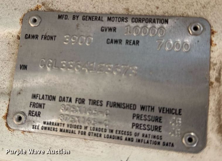 image for item LR9500 1976 Coachmen Chevy Van 30 RV