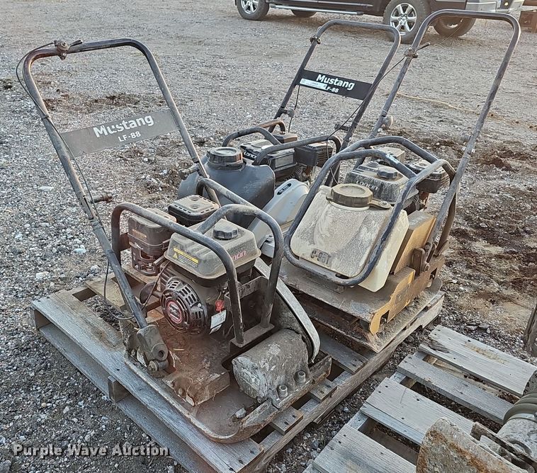 image for item LW9939 (3) walk behind compactors