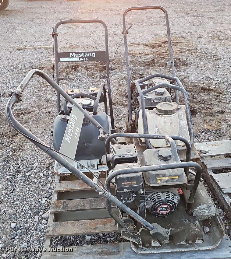 image for item LW9939 (3) walk behind compactors