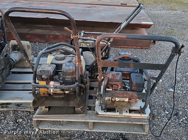 image for item LW9939 (3) walk behind compactors