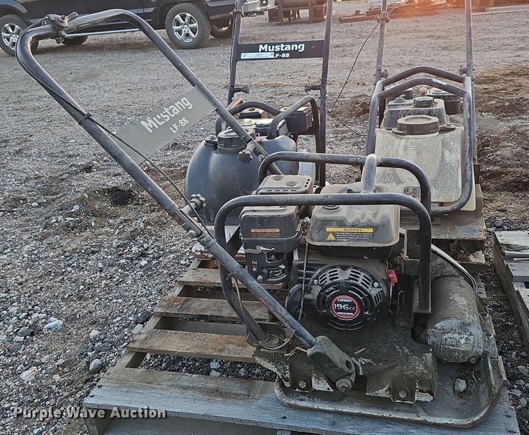 image for item LW9939 (3) walk behind compactors