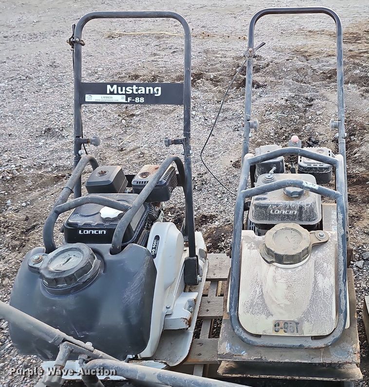 image for item LW9939 (3) walk behind compactors