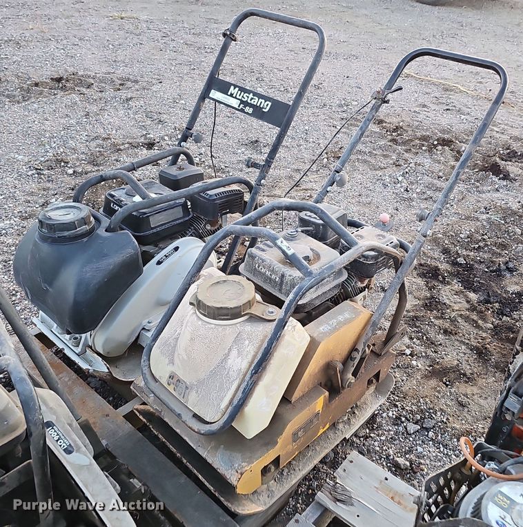 image for item LW9939 (3) walk behind compactors