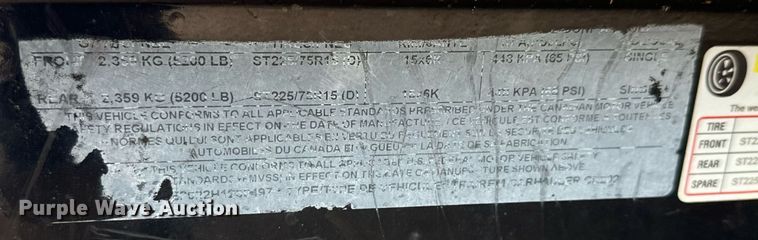 image for item MV9186 2017 PJ CE202 equipment trailer