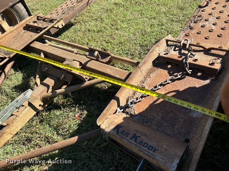 image for item MV9221 1994 Dethmers Kar Kaddy KK260 car dolly