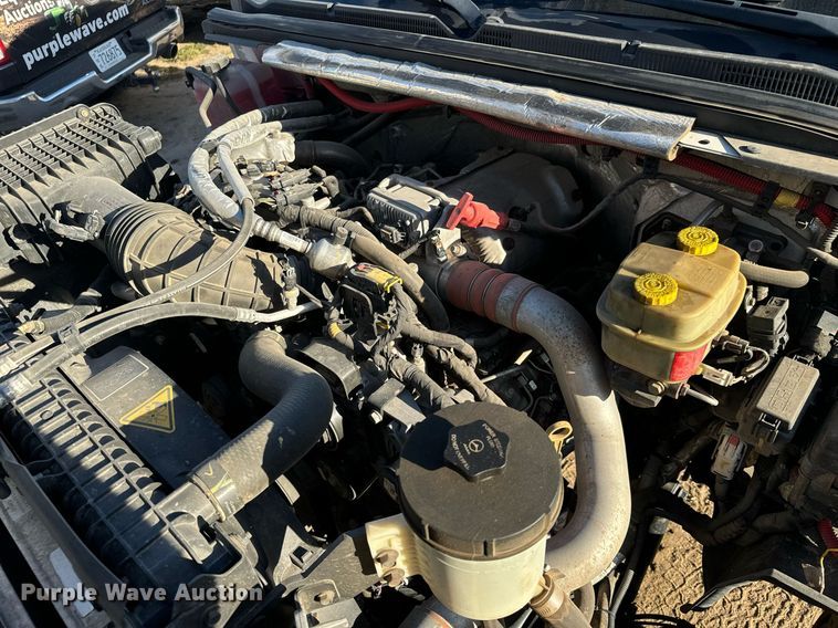 image for item MV9230 2020 Chevrolet  Silverado 5500HD Crew Cab flatbed truck