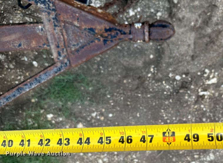 image for item NQ9658 2013 Texas Braggs utility trailer