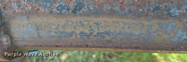 image for item NQ9659 2005 Texas Bragg utility trailer