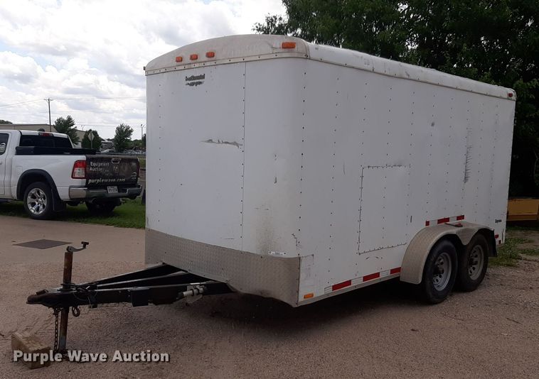 image for item NU9835 2009 Express  Forest River enclosed cargo trailer
