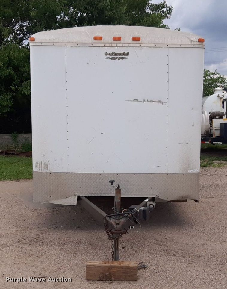 image for item NU9835 2009 Express  Forest River enclosed cargo trailer