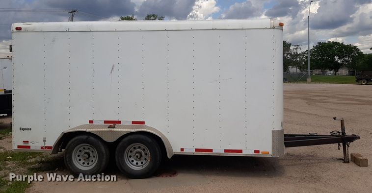 image for item NU9835 2009 Express  Forest River enclosed cargo trailer