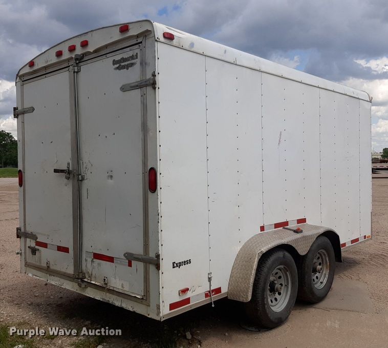 image for item NU9835 2009 Express  Forest River enclosed cargo trailer