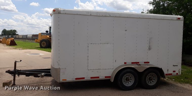 image for item NU9835 2009 Express  Forest River enclosed cargo trailer