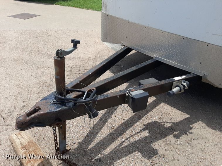 image for item NU9835 2009 Express  Forest River enclosed cargo trailer