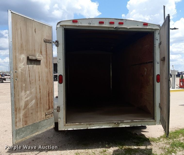 image for item NU9835 2009 Express  Forest River enclosed cargo trailer