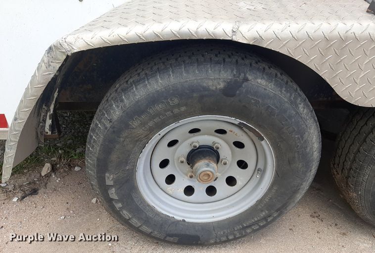 image for item NU9835 2009 Express  Forest River enclosed cargo trailer