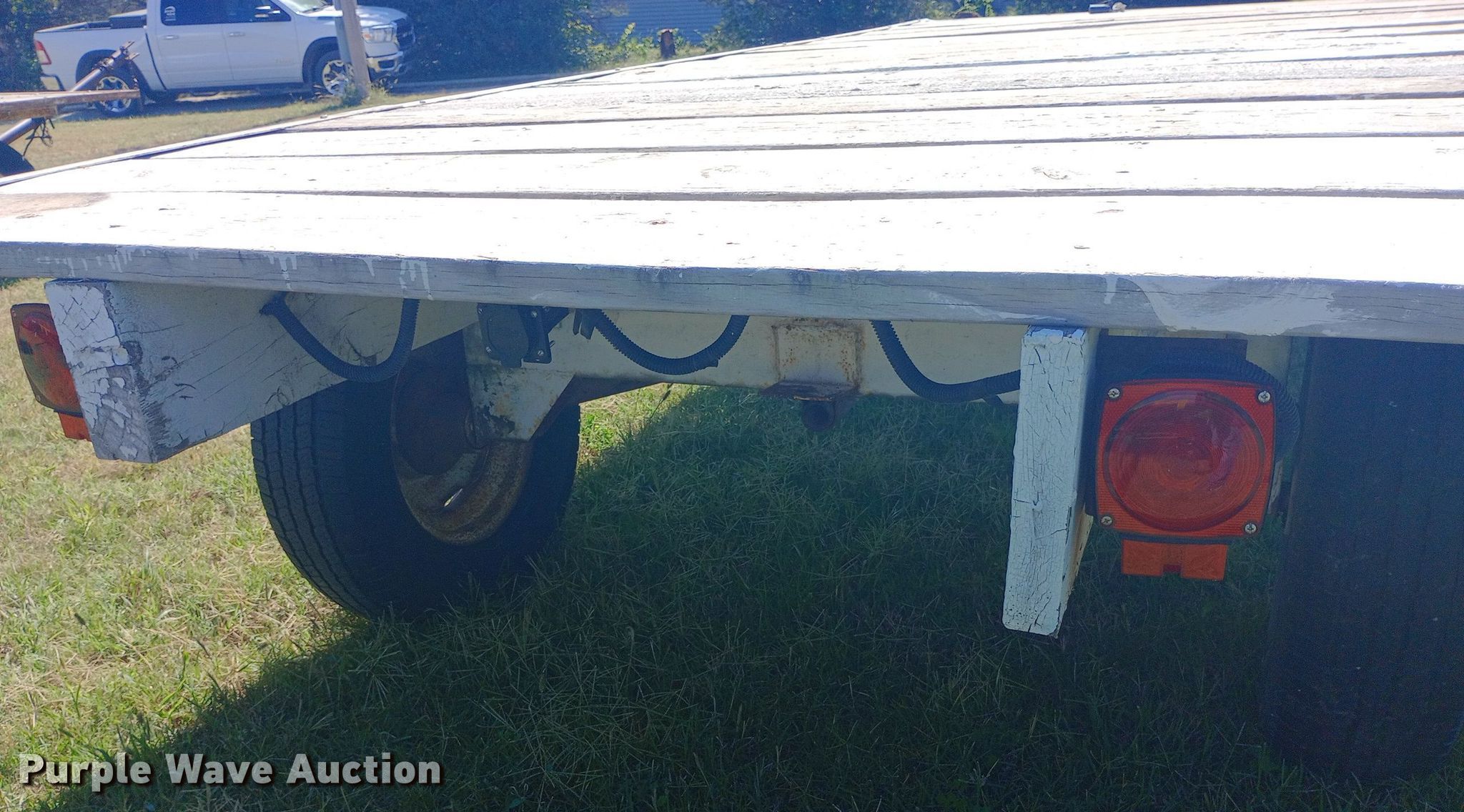 Shop built hay wagon in Newton, KS Item DW0757 for sale Purple Wave