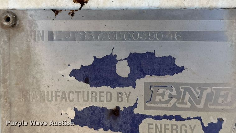 image for item DD3276 2013 Enerfab tank trailer