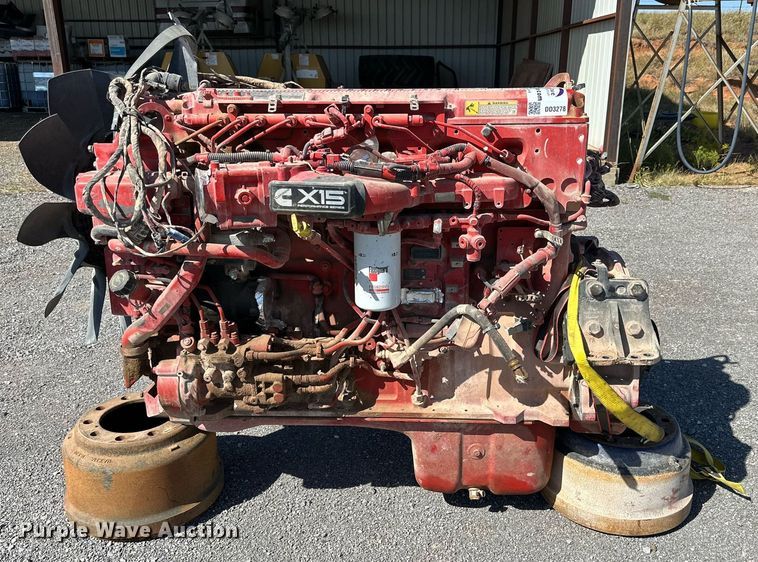 image for item DD3278 2018 Cummins X15 engine