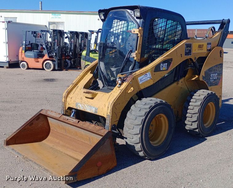 image for item DH1449 2012 Caterpillar  272C skid steer loader